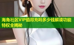 海角社区VIP值得充吗多少钱解读功能特权全揭秘