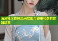 海角社区珠神风采展现与邻里和谐共建新篇章