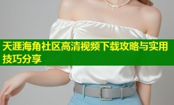 天涯海角社区高清视频下载攻略与实用技巧分享