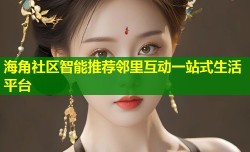海角社区智能推荐邻里互动一站式生活平台