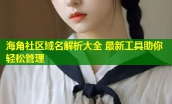 海角社区域名解析大全 最新工具助你轻松管理
