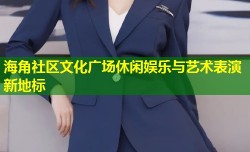 海角社区文化广场休闲娱乐与艺术表演新地标