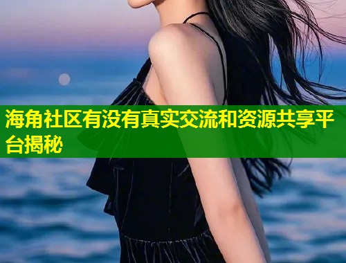 海角社区有没有真实交流和资源共享平台揭秘  第1张