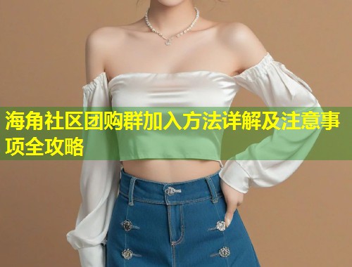 海角社区团购群加入方法详解及注意事项全攻略  第2张