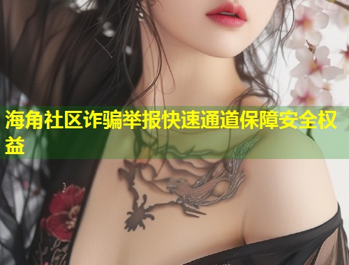 海角社区诈骗举报快速通道保障安全权益  第2张