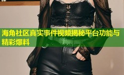 海角社区真实事件视频揭秘平台功能与精彩爆料