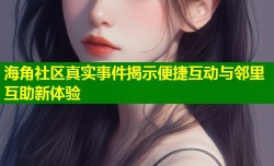 海角社区真实事件揭示便捷互动与邻里互助新体验