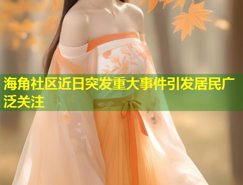 海角社区近日突发重大事件引发居民广泛关注  第1张