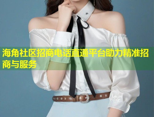 海角社区招商电话直通平台助力精准招商与服务  第1张