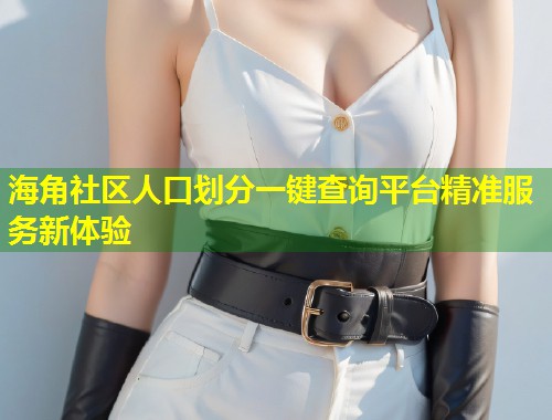 海角社区人口划分一键查询平台精准服务新体验  第1张